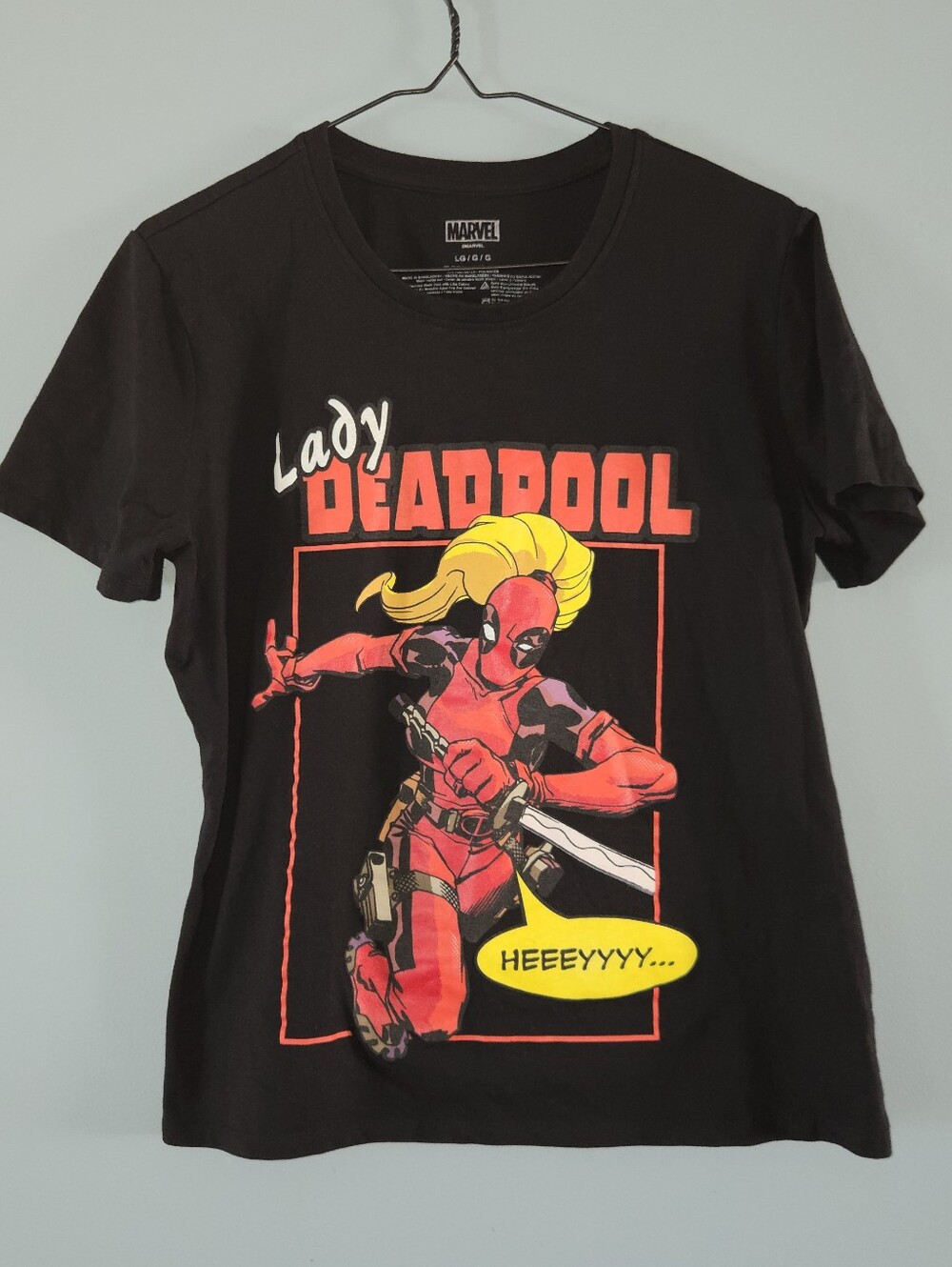Lady Deadpool Tee (Lg)